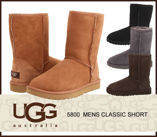 送料無料 UGG Australia MENS　CLASSIC SHORT BOOTS ア…...:ilharotch:10001898