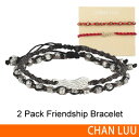 ������������ chanluu�@�`�������[ BSZ-3255 Wing and Bead Friendship Set Bracelets�@2�{�Z�b�g ���^���E�B���O�u���X���b�g �u���X���b�g�@�u�Z���u���p�v �y���K�i�戵�X�܁z�y�y�M�t_��z