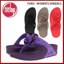 ■レビュー記入特価■　fitflop フィットフロップ yoko ヨーコ　エクササイズ シェイプアップサンダル ダイエット コサージュサンダル 【正規品取扱店舗】Reebok EASYTONE 、SKECHERS 、フィットフロップ！/s【楽ギフ_包装】(セールsale)