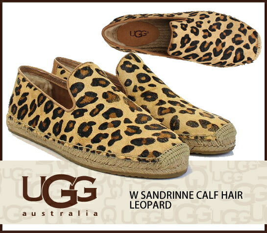 送料無料 UGG Australia W SANDRINNE CALF HAIR LEOP…...:ilharotch:10003687