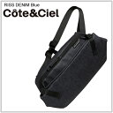 送料無料 Cote&Ciel コートエシエル RISS DENIM メッセンジャーバッグ ショルダーバッグ デニム ワンショルダー ボディバッグ 28518 /正規品取扱店舗/コンビニ受取対応商品 so1