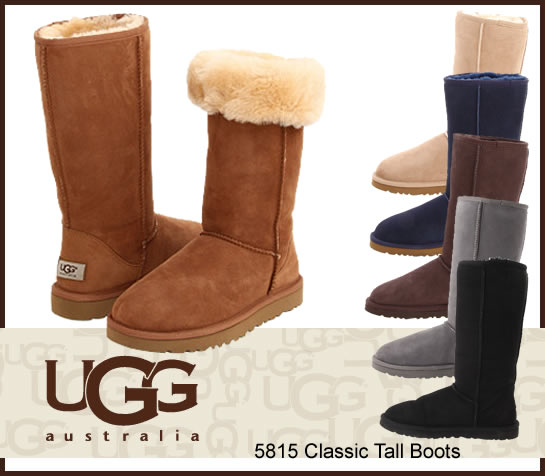 ▼最新入荷▼ UGG AUSTRALIA アグ オーストラリア Classic Tall Boots 5815 アグ クラシックトール ブーツ 正規品 【正規品取扱店舗】ミネトンカ emu UGG MOU 人気のシューズブランド!▲振込決済で送料無料に▲UGG AUSTRALIA アグ オーストラリア 5815 アグ クラシックトール ブーツ送料無料で最安値に挑戦!