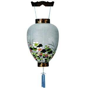 送料無料 御所提灯 盆提灯盆提灯 御所提灯 【極上黒蒔絵】 岐阜提灯 盆提燈 お盆 送料無料 【2sp_120706_b】
