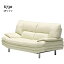 ソファ【6730】2P sofa(WH/BK/CA) 2人掛ソファ 2人掛けソファ 本革ソファ レザーソファ おしゃれ モダン ソファー