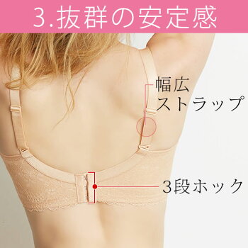 72時間限定ポッキリ価格《送料無料》ブラ&ショーツ2色SET【正規品】脇肉キャッチャーLIGHT『ハッピーバッグ』流れる脇肉をバストへ!(ブラジャーブラバストアップ送料無料補正下着レース谷間ブラ&ショーツセットショーツセットheaven)