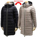 【全商品ポイント5倍・5/20/20:00〜5/25/1:59】HERNO/ヘルノリバーシブル・フード付き・レディース・ラグジュアリーロングダウンジャケット(ネイビー)PI0531D 19288 9200/NAVY【S】