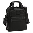 【8月下旬入荷予定・10%OFF・8/30/11:59迄】TUMI/トゥミ"ミディアム・トラベルトート"アルファ2・斜め掛けショルダーバッグ(ブラック)22117D2/ALPHA2/MEDIUM TRAVEL TOTE/BLACK【S】