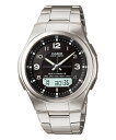 タイムセール!! 送料無料 [CASIO] ソーラー電波時計 WVA-M480D-1AJF タイムセール本日19時〜翌朝8時58分まで