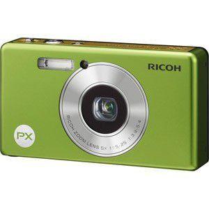 [SDカード4GB付き] 送料無料 リコー 光学5倍 防水デジタルカメラ RICOH PX グリーン3M防水で1.5m耐衝撃のデジカメがこの価格!