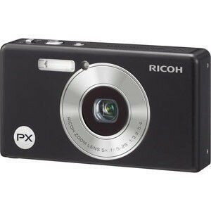 [限定SDカード4GB付き] 送料無料 リコー 光学5倍 防水デジタルカメラ RICOH PX ブラック