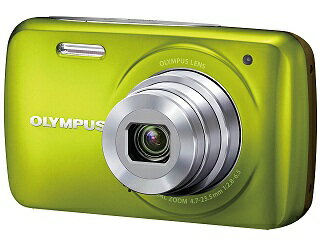 SDカード4GB付き [OLYMPUS] スタイリッシュなデザインが魅力的 VH-210 グリーン