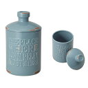 セトクラフト SP-1912-BG-230 トイレポット vintage ブルーグレー SP1912BG【お取り寄せ商品】【トイレタリー/トイレ用品/トイレお掃除用品】