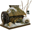 ビリー ドールハウスキット 8444 茅葺きハウスキット 居酒屋【お取り寄せ商品】【ドールハウス、手作りキット、ジオラマ】