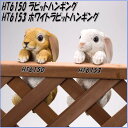 エイチツーオー HT6150 ラビットハンギング【メーカー直送】【代引き/同梱不可】【ガーデン置物/インテリア置物/園芸置物】