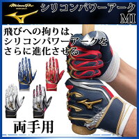 ネコポス ミズノ 野球 バッティンググローブ 両手 1EJEA131 MIZUNOの画像