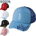 ゴーセン GOSEN キャップ ALLJAPAN CAP レギュラー 帽子 用品 用具 器具 アイテム グッズ アクセサリー テニス ラケットスポーツ C19A01