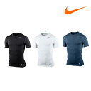 ★★NIKE PRO (ナイキプロ) コンバット コア コンプレッション インナー 半袖 アンダーシャツ 吸汗速乾 ドライフィット フラットシーム 405809 ★★