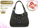 コーチ COACH★レビューを書くと送料無料！バッグ(ショルダーバッグ)F17094 ブラックグレー×ブラック ソーホー シグネチャー ホーボー アウトレット品激安%OFF！レディースバック セール SALE★73％OFF★★楽天ランキング入賞!1位★☆★コーチ COACH 楽天最安値級！激安セール★☆