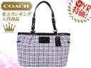 コーチ COACH★レビューを書くと送料無料！バッグ(トートバッグ)F17699 マルチ ギャラリー フォール ツイード EW トート アウトレット品 2011 秋冬 新作激安%OFF！　レディース【楽ギフ_包装】【YDKG-m】カジュアルトート 通勤用 バック2012 ホワイトデー