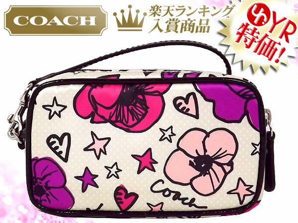 コーチ COACH★期間限定☆レビューを書くと送料無料！★バッグ(ポーチ)F61595 マルチカラー カイラ フローラル プリント EW マルチ ポーチ アウトレット品激安%OFF！レディース【Luxury Brand Selection】 バック【タイムセール】