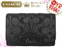 コーチ COACH★レビューを書くと送料無料！財布(二つ折り財布)F48080 ブラックグレー×ブラック アシュリー シグネチャー サテン コンパクト クラッチ アウトレット品激安%OFF！レディース【楽ギフ_包装】【YDKG-m】セール SALE【母の日 ギフト】