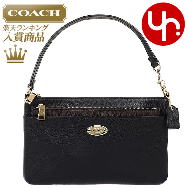 Coach COACH â˜… bags (handbags) F52598 52598 black luxury cross-grain ...