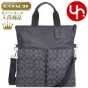 コーチ COACH バッグ トートバッグ F54774 チャコール×ブラック 特別送料無料 コーチ シグネチャー PVC レザー フォルド オーバー トート アウトレット品激安 メンズ レディース ブランド セール 通販 SALE 斜めがけ 通勤 ハロウィン バッグ あす楽 楽天カード分割