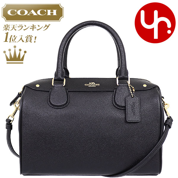 コーチ COACH バッグ ショルダーバッグ F57521 ブラック 特別送料無料 コーチ ラグジュアリー クロスグレーン レザー ベネット ミニ サッチェル アウトレット品激安 レディース ブランド セール 通販 SALE 斜めがけ 2018 バレンタイン バッグ MR 楽天カード分割 あす楽