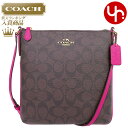 コーチ COACH バッグ ショルダーバッグ F35940 ブラウン×ピンクルビー レビューを書くと次回送料無料 コーチ ラグジュアリー シグネチャー NS クロスボディー アウトレット品激安 レディース ブランド セール 通販 SALE 斜めがけ ホワイトデー あす楽 楽天カード分割