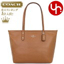 コーチ COACH バッグ トートバッグ F58846 サドル 特別送料無料 コーチ ラグジュアリー クロスグレーン レザー シティー ジップ トップ トート アウトレット品激安 レディース ブランド セール 通販 SALE 通勤 ハロウィン トートバッグ バッグ MR あす楽 楽天カード分割