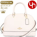 コーチ COACH バッグ ハンドバッグ F57555 チョーク 特別送料無料 コーチ ラグジュアリー クロスグレーン レザー ミニ シエラ サッチェル アウトレット品激安 レディース ブランド セール 通販 SALE 斜めがけ 母の日 ハンドバッグ タイムセール #YR あす楽