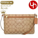 コーチ COACH バッグ ショルダーバッグ F58316 カーキ×サドル 特別送料無料 コーチ ラグジュアリー シグネチャー PVC EW クロスボディー ウィズ レザー ポーチ アウトレット品激安 レディース ブランド セール 通販 SALE 斜めがけ 母の日 父の日 ボーナス あす楽 #YR