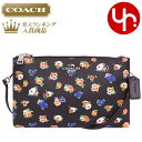 コーチ COACH バッグ ショルダーバッグ F57628 ブラックマルチ 特別送料無料 コーチ ティーローズ フローラル プリント コーテッド キャンバス レザー レイラ クロスボディー アウトレット品激安レディース ブランド セール 通販 SALE 斜めがけ ハロウィン あす楽