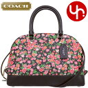 コーチ COACH バッグ ハンドバッグ F57621 ピンクマルチ 特別送料無料 コーチ ポジー クラスター フローラル プリント コーテッド キャンバス レザー ミニ シエラ サッチェル アウトレット品激安 レディース ブランド セール 通販 SALE 斜めがけ ボーナス あす楽