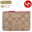 コーチ COACH 財布 コインケース F63923 カーキ×ブライトピンク レビューを書くと次回送料無料 コーチ ラグジュアリー シグネチャー PVC キーリング スキニー アウトレット品激安 メンズ レディース ブランド セール 通販 SALE 母の日 あす楽 財布 楽天カード分割 #YR
