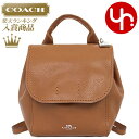 コーチ COACH バッグ リュック F59819 サドル×ブラック 特別送料無料 コーチ ダービー ペブルド レザー バックパック アウトレット品激安 レディース ブランド セール 通販 SALE 旅行 2017 夏 YR限定価格 リュック バッグ バック あす楽 楽天カード分割