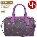 コーチ COACH バッグ ショルダーバッグ F59461 ブラウンマルチ 特別送料無料 コーチ シグネチャー ランチ フローラル プリント コーテッド キャンバス レザー ベネット ミニ サッチェル アウトレット品激安 レディース ブランド セール 通販 SALE 斜めがけ あす楽