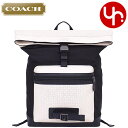 コーチ COACH バッグ リュック F56662 チョーク×ブラック 特別送料無料 コーチ パフォレイテッド レザー ミックスド マテリアル テレイン エクスプローラー バックパック アウトレット品激安 メンズ レディース ブランド セール 通販 SALE 通勤 旅行 夏 あす楽