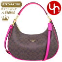 コーチ COACH バッグ ショルダーバッグ F23856 ブラウン×ブライトフューシャ 特別送料無料 コーチ ラグジュアリー シグネチャー ハーレー EW ホーボー アウトレット品激安 レディース ブランド セール 通販 SALE 斜めがけ 夏 ショルダーバッグ あす楽 楽天カード分割