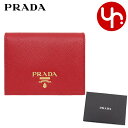 プラダ PRADA 財布 二つ折り財布 1MV204 QWA フォーコ 特別送料無料 サフィアーノ レザー メタル レタリング ロゴ バイフォールド コンパクト ウォレットレディース ブランド 通販 2021AW