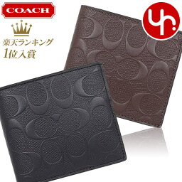 <strong>コーチ</strong> COACH <strong>財布</strong> <strong>二つ折り</strong><strong>財布</strong> F75363 特別送料無料 <strong>コーチ</strong> デボスド シグネチャー クロスグレーン レザー コイン ウォレット アウトレットメンズ ブランド 通販