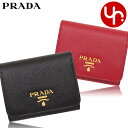 【0の付く日限定ポイント3倍】プラダ PRADA 財布 三つ折り財布 1MH176 QWA 特別送料無料 サフィアーノ レザー メタル レタリング ロゴ トライフォールド ウォレット レディース ブランド 通販 2020 クリスマス あす楽