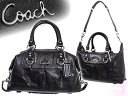 コーチ COACH★レビューを書くと送料無料！バッグ(ハンドバッグ)F15445 ブラック アシュリー レザー サッチェル アウトレット品激安%OFF！レディース バック2012【mcd1207】【RCPmara1207】