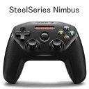【 送料無料 】 SteelSeries Nimbus ワイヤレスゲームコントローラ ブラック 69070 Apple製デバイス対応