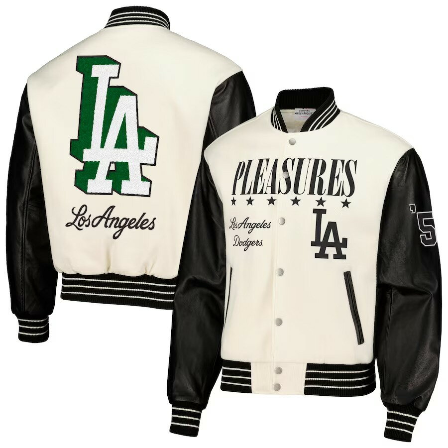 LA <strong>ドジャース</strong> スタジャン MLB オフィシャル ファナティクス ブランド ジャケット NIKE ナイキ USサイズ 海外限定 半袖 正規品[衣類]ユ00572