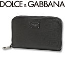 【ポイント5倍】【送料無料】ドルチェア&ガッバーナ DOLCE&GABBANA ジップアラウンド ミニ ウォレット ロゴプレート BP2522-AZ602-80999【ギフト雑貨】
