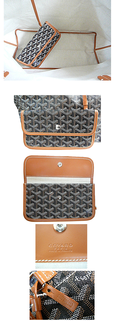 ≪新品≫ 正規品 GOYARD ゴヤール サンルイ 　GM トートバッグ 黒×ナチュラル 紙袋・リボンのラッピング