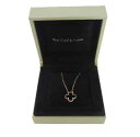 【キャッシュレス5%還元対象】ヴァンクリーフ&アーペル【Van Cleef & Arpels】 ヴィンテージ アルハンブラ ネックレス 1P ブラックオニキス イエローゴールド