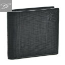 ロエベ/LOEWE 財布 メンズ LINEN 2つ折り財布 ブラック 2017年春夏新作 10188501-0030-1100
