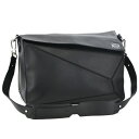 【17SS_SALE】ロエベ/LOEWE バッグ メンズ PUZZLE EXTRA LARGE BAG ショルダーバッグ ブラック 32230M46-0024-1100